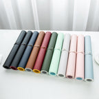 Dual-Sided PU Leather Desk Mat shown in visible colour options, alternate view