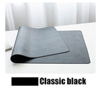 Dual-Sided PU Leather Desk Mat shown in visible colour options, alternate view