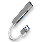 Close-up of 4-Port USB 3.0 Hub from another angle