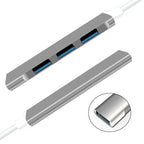 Close-up of 4-Port USB 3.0 Hub from another angle