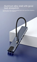 8-in-1 USB-C Hub with 4K HDMI shown from another angle