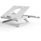 Close-up of Adjustable Aluminium Laptop Stand from another angle