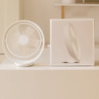 USB Desk Fan in White
