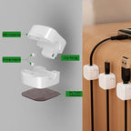 Items included with Magnetic Cable Management Clips